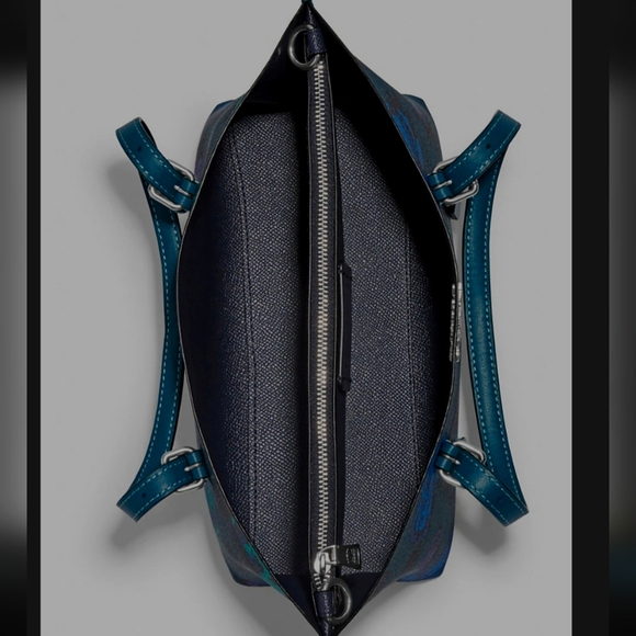 Coach Signature Designer Leather Purses Bag Satchel BAG - Picture 10 of 14